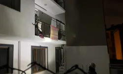 Eşi kapıyı açmayınca eve balkondan girdi!