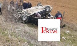 Kastamonu'da yine feci kaza: Otomobil takla attı!