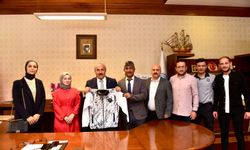 İlçe Gençlik ve Spor Müdürü'nden Taşköprü Belediye Başkanı Arslan'a ziyaret