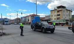 Tosya, Osmancık, Samsun yolunda bayram trafiği