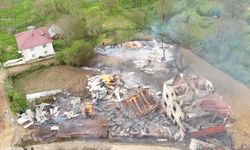 Kastamonu'daki yangında ağır bilanço: Çok sayıda yapı küle döndü, 4 hayvan telef oldu!