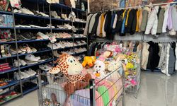 Bayburt'ta ihtiyaç sahipleri için "geçici giyim mağazası" açıldı