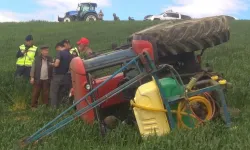Çiftçi, kendi kullandığı traktörün altında can verdi!