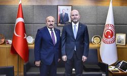 Başkan Hüseyin Arslan'dan, Süleyman Soylu'ya ziyaret