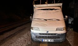 Kastamonu'nun yüksek kesimlerinde kar yağışı şaşırttı!