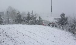 Kastamonu’da mayıs ayında kar sürprizi!