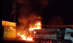 Kastamonu'da kereste fabrikasında yangın çıktı