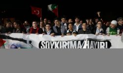Amasya'da Filistin'e Özgürlük Yürüyüşü düzenlendi