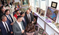 Havza'da el sanatları sergisi açıldı