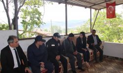 Kaymakam Erdoğan'dan şehit ailesine ziyaret