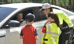 Şalpazarı'nda "Karayolu Trafik Güvenliği Haftası" etkinliği düzenlendi
