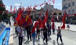 Taşköprü'de kutlamalar 'Gençlik Yürüyüşü' ile başladı