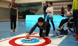 Kastamonu'da 'floor curling' turnuvası başladı