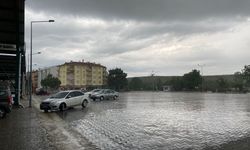 Şiddetli yağış Taşköprü’de etkisini gösterdi