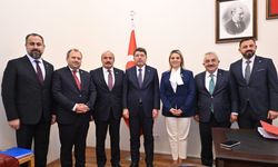 Taşköprü Belediye Başkanı Arslan, Adalet Bakanı ile Bir Araya Geldi