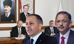 Kastamonu Valisi Dallı, Bakan Yerlikaya ve Özhaseki ile birlikte toplantıya katıldı