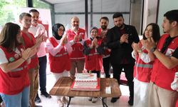 Kastamonu'da Kızılay'ın 156'ncı kuruluş yıldönümünü kan vererek kutladılar