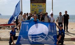 Bartın'da mavi bayraklı İnkumu Sahili'nde deniz sezonu açıldı