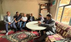 Kaymakam Ramazan Polat Kıbrıs gazilerini ziyaret etti