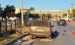 Samsun'da otomobille çarpışan motosikletin sürücüsü öldü