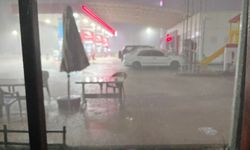Gökgürültülü sağanak yağış Taşköprü'yü vurdu