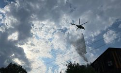 Kastamonu Azdavay'da yangın: Helikopterle müdahale ediliyor!