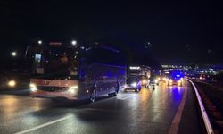 Anadolu Otoyolu Düzce kesiminde zincirleme trafik kazası ulaşımı aksattı