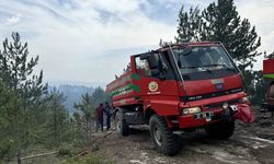 Kastamonu'da yıldırım isabet etmesi sonucu çıkan orman yangını kontrol altına alındı