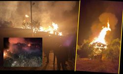 Kastamonu'da şöminede yakılan ateş iki evi küle etti! (2024 Temmuz)