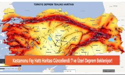 Kastamonu Fay Hattı Haritası Güncellendi: 7 ve Üzeri Deprem Bekleniyor!