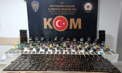 Kastamonu'da çok sayıda doldurulmuş makaron ele geçirildi!