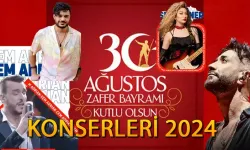 30 Ağustos 2024 Konser takvimi: İstanbul, İzmir, Ankara 30 Ağustos Zafer Bayramı Ücretsiz Konserler Nerede, Saat Kaçta?