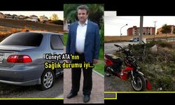 Kazada yaralanan Cüneyt Ata'dan sevindiren haber!