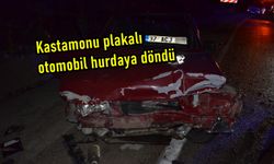 Kastamonu plakalı otomobil kaza yaptı sürücü kaçtı: 3 otomobilin karıştığı kazada yaralılar var!