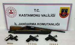 Yasadışı yollardan temin edildi: Kastamonu’da kaçak silah operasyonu!