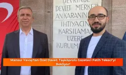 Mansur Yavaş’tan Özel Davet: Taşköprülü Gazeteci Fatih Tekeci’yi Bekliyor!