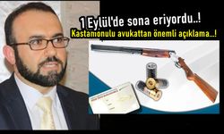 Kastamonu'da Arabulucu Av. Yılmaz: Kimse keyfine göre ruhsatları geçersiz ilan edemez!