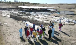 Taşköprü Pompeiopolis Antik Kenti, Güney Kore'den gelen dans ekibinin gösterisiyle renklendi