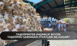 Taşköprü’de pazarlık büyük: Taşköprü sarımsağı fiyatları ne kadar?