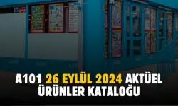 A101’de İndirim Bombası: A101 26 Eylül 2024 Aktüel Kataloğu Yayınlandı! Bu Hafta A101’de Neler Var?