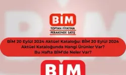 BİM 20 Eylül 2024 Aktüel Kataloğu: BİM 20 Eylül 2024 Aktüel Kataloğunda Hangi Ürünler Var? Bu Hafta BİM’de Neler Var?