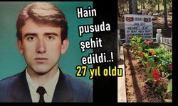 Taşköprülü Jandarma Mehmet Şenel'in şehit oluşunun 27'nci yılı