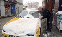 Kastamonu'ya kış erken geldi: Kar kalınlığı 15 santimetreye ulaştı!