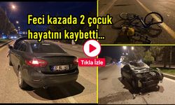 Korkunç kaza! Kastamonulu sürücü bisiklete çarptı: 2 ÇOCUK ÖLDÜ (görüntülü haber)