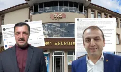 Hanönü Belediyesi'nde bayrak, poster krizi!