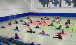 Kastamonu'nun o ilçesinde kadınlar pilates eğitimine başladı