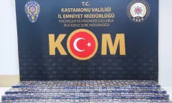 Kastamonu'da kaçakçılığa geçit yok! Binlerce ele geçirildi!