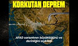 Deprem oldu: AFAD, sarsıntının büyüklüğünü açıkladı