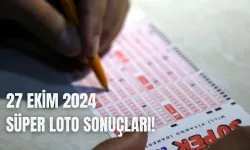 Süper Loto Çekiliş Sonuçları 27 Ekim 2024: Süper Loto Sonuçları ve Sorgulama Ekranı