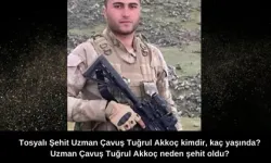 Tosyalı Şehit Uzman Çavuş Tuğrul Akkoç kimdir, kaç yaşında? Uzman Çavuş Tuğrul Akkoç neden şehit oldu?